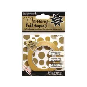  Memory Foil Metallic Adhesive Tape 1/4 Brass, Gold for 