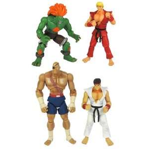  Street Fighter 4 Classic Figures Case Of 6 Toys & Games