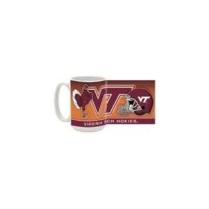  Virginia Tech Hokies (VT Football) 15oz Ceramic Mug 