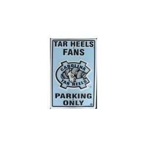  North Carolina Tar Heels Metal Parking Sign Sports 