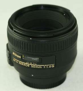 Nikon AFS Nikkor 50mm 1.4 G Lens KIT D5100 D7000 D3100 018208021802 