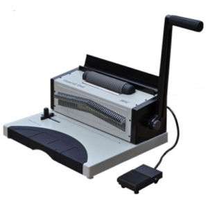 DFG TitanCoil Oval Electric/Manual Coil Binding Machine  