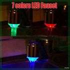 Universal Color Changing LED Light Water Bathroom Kitchen Basin Sink 