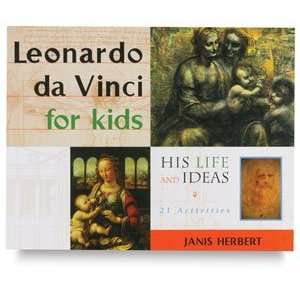  Art History Activity Books   Leonardo da Vinci for Kids 