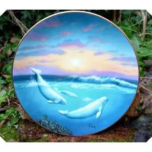  A Casey White Whale of the North Save the Whales Plate 