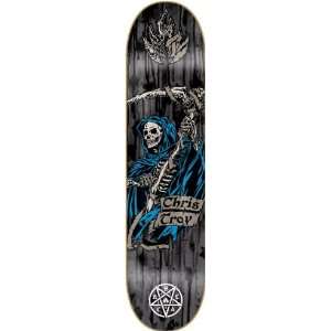 Black Label Troy Blood & Guts Deck 8.25 Blacklight Skateboard Decks 