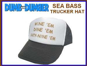 SEABASS Dumb and Dumber Trucker Hat Trucker Cap  