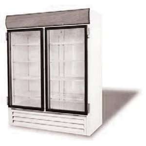  McCall MER65 G Merchandiser 2 Glass Doors 65 cu ft 