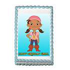 IZZY JAKE AND THE NEVERLAND PIRATES Edible Birthday Party Cake Image 