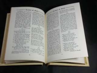   Gold Book Anthology Prayers Phrases Inspirational Verse and Prose 1948