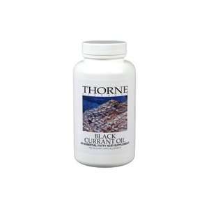  Thorne Black Currant Oil, 60 ct Fish Gelatin caps Health 