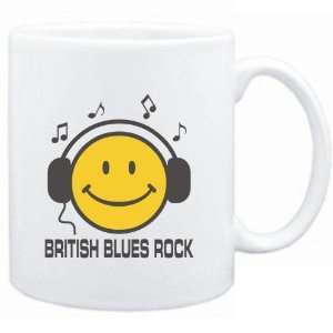  Mug White  British Blues Rock   Smiley Music Sports 