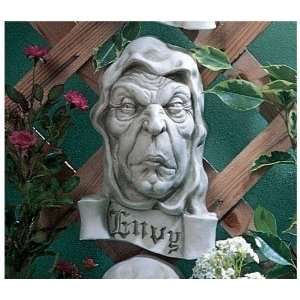  Xoticbrands Christian Statue Sin Of Envy Wall Sculpture 
