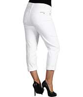 DKNY Jeans Plus Size   Plus Size Soho Crop in White