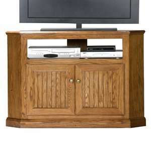   47735MD WP Heritage Tall Corner Cart TV Stand