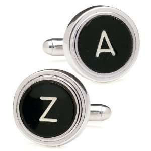 Vintage Typewriter Key Cufflinks 