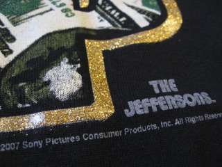 George Jefferson MOVIN ON UP Money Shirt 3XL NEW The  