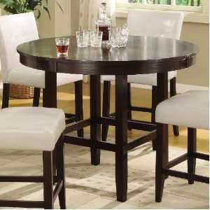  Furniture 2Y2162R48 Bossa 48 Inch Round Counter Height Dining Table 