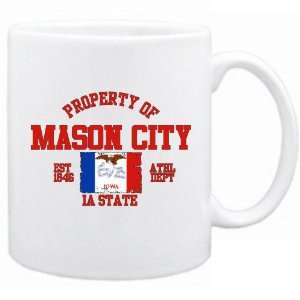   Property Of Mason City / Athl Dept  Iowa Mug Usa City