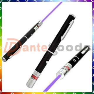 Newest 5mw Blue Violet Laser Pointer Pen Beam 405nm Gift Box Fast Ship 