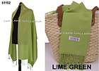 lime green silk scarf  