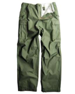 ALPHA INDUSTRIES M 65 STONE WASHED ARMY CARGO PANTS NEW  