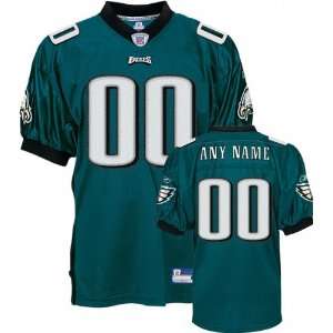   Green Authentic Jersey Customizable NFL Jersey