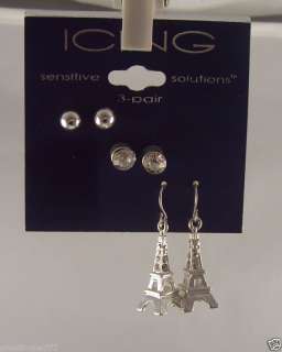 studs Earrings Icing earring Jewelry eifel tower  