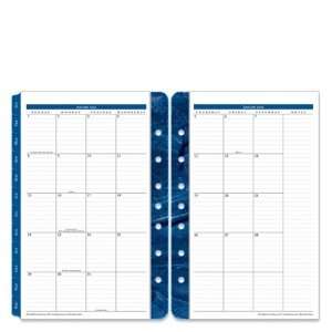  Two Page Monthly Calendar Tabs   Jan 2012   Dec