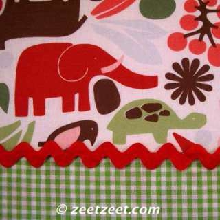 Alexander Henry~2D ZOO~HOLLY Red Green Quilt Fabric /Yd  