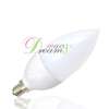 E12 Warm White 12 SMD LED Candle Light Bulb Lamp 110V  