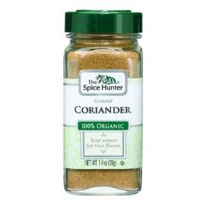 The Spice Hunter Coriander, Ground, Organic, 1.4 Ounce Jars (Pack of 6 