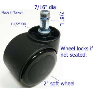   wheel chair caster wheel auto lock for hardwood floor