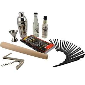   Starter Gift Set   Cocktail Bar Tools Mixers 845033090983  