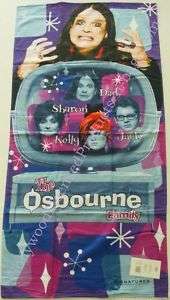 Ozzy Osbourne Family Beach Towel rocker velour gift new  