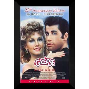  Grease 27x40 FRAMED Movie Poster   Style B   1997