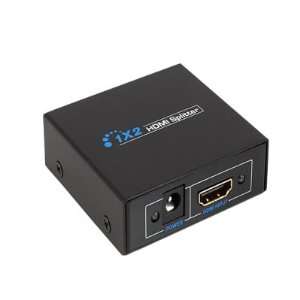   HDMI Mini Splitter Amplifier 1 In To 2 Out Dual Display Electronics