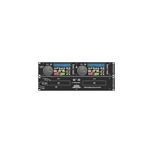   Rack Mounted Professional Dual CD Player With Jog Shuttle Electronics