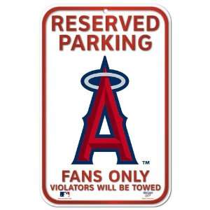   Angels of Anaheim 11 x 17 Reserved Parking Sign