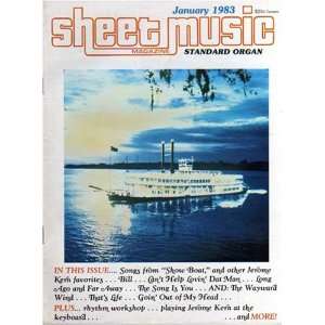  Sheet Music Magazine (Standard Organ 1983) Books