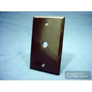  Leviton Brown Phone Cable Wallplate Telephone .625 Box 