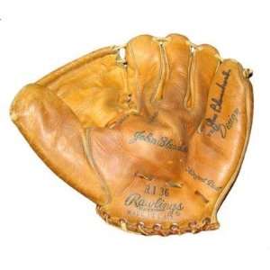 Johnny Blanchard Yankees Signed 1950s Rawlings RJ36 Glove JSA #G07642 