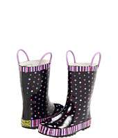 Western Chief Kids   Ditsy Dots Stripes Rain Boot (Toddler/Youth)