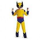 Superhero Wolverine X Men Toddler Costume Size 3T   4T