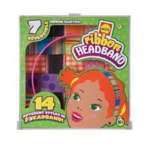  Alex Ribbon Headband Kit with 14 Changeable Ribbons Toys & Games