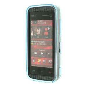   Light Blue Hydro Gel Case for Nokia 5530 XpressMusic Electronics