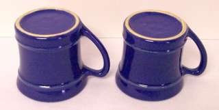 Pacific Hostessware Pair of Cobalt Tom and Jerry Mugs  