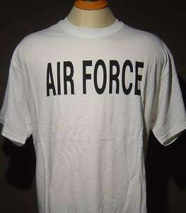 US AIR FORCE T SHIRT GRAY ROYAL NAVY BLUE WHITE BLACK  