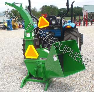 NEW Green Wallenstein BX62S Tractor PTO Wood Chipper,Chips6Dx12 