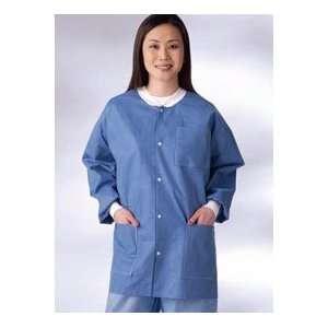   Blue Three Pocket Large Disposable 10/Pk by, Medline Industries Inc
